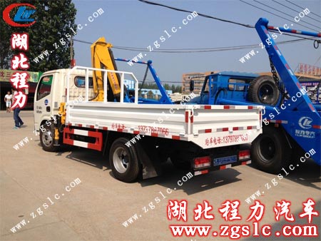 東風小霸王隨車吊整體效果圖 東風小霸王隨車吊整體效果圖