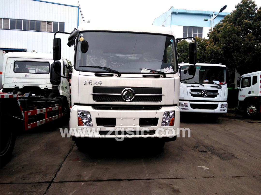 東風天錦壓縮垃圾車_壓縮垃圾車配置參數