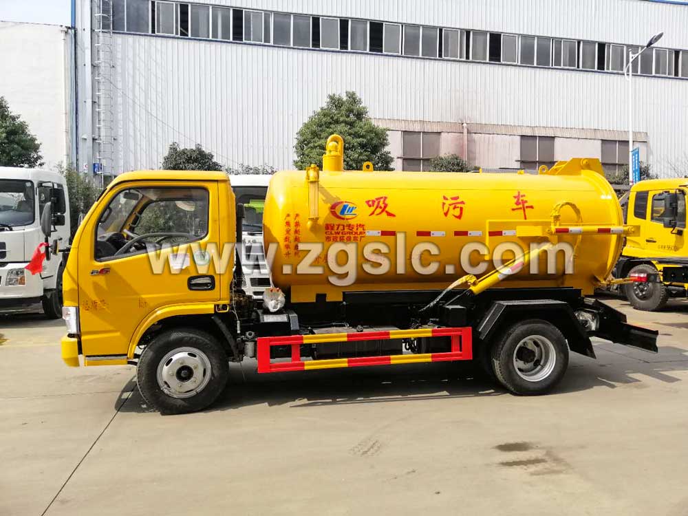 湖北程力東風小多利卡吸污車（國五）