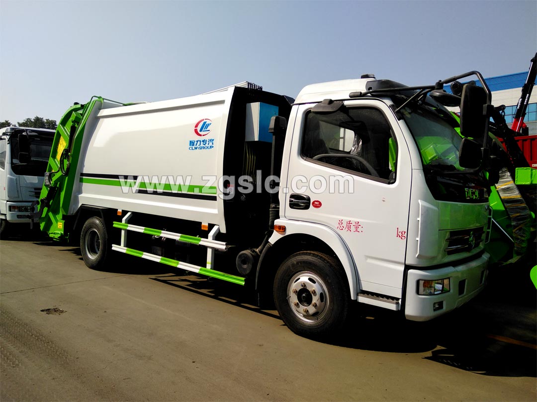 東風(fēng)大多利卡8方壓縮垃圾車_壓縮垃圾車價格