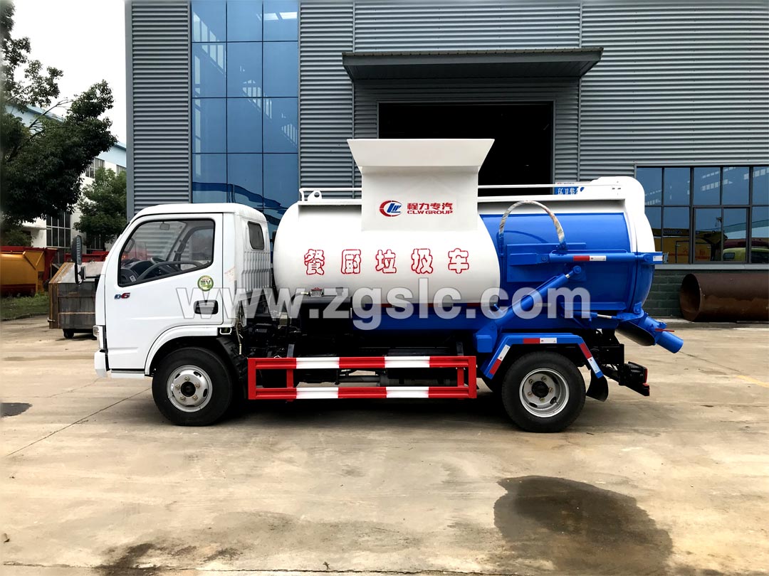 東風小多利卡5方餐廚垃圾車_餐廚垃圾車圖片大全