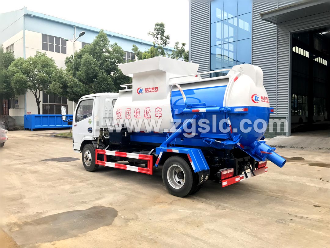 東風小多利卡5方餐廚垃圾車_餐廚垃圾車參數配置