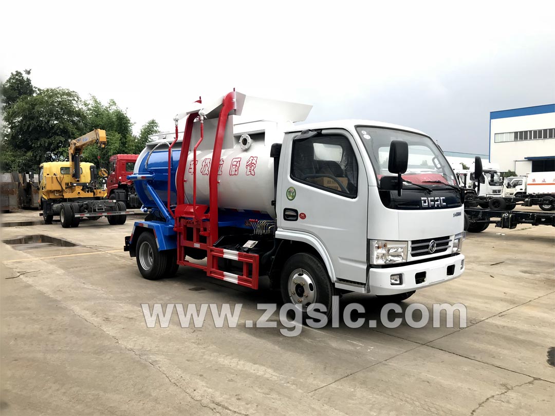 東風小多利卡5方餐廚垃圾車_餐廚垃圾車廠家直銷