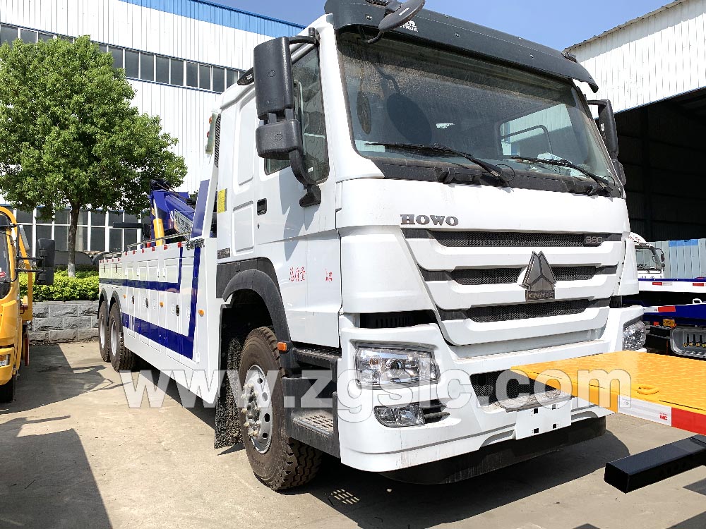 重汽后雙橋聯(lián)體清障車（國五）