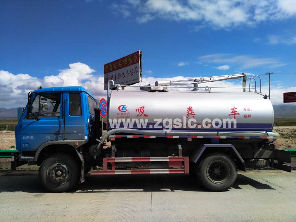 湖北程力東風145吸糞車（國五）