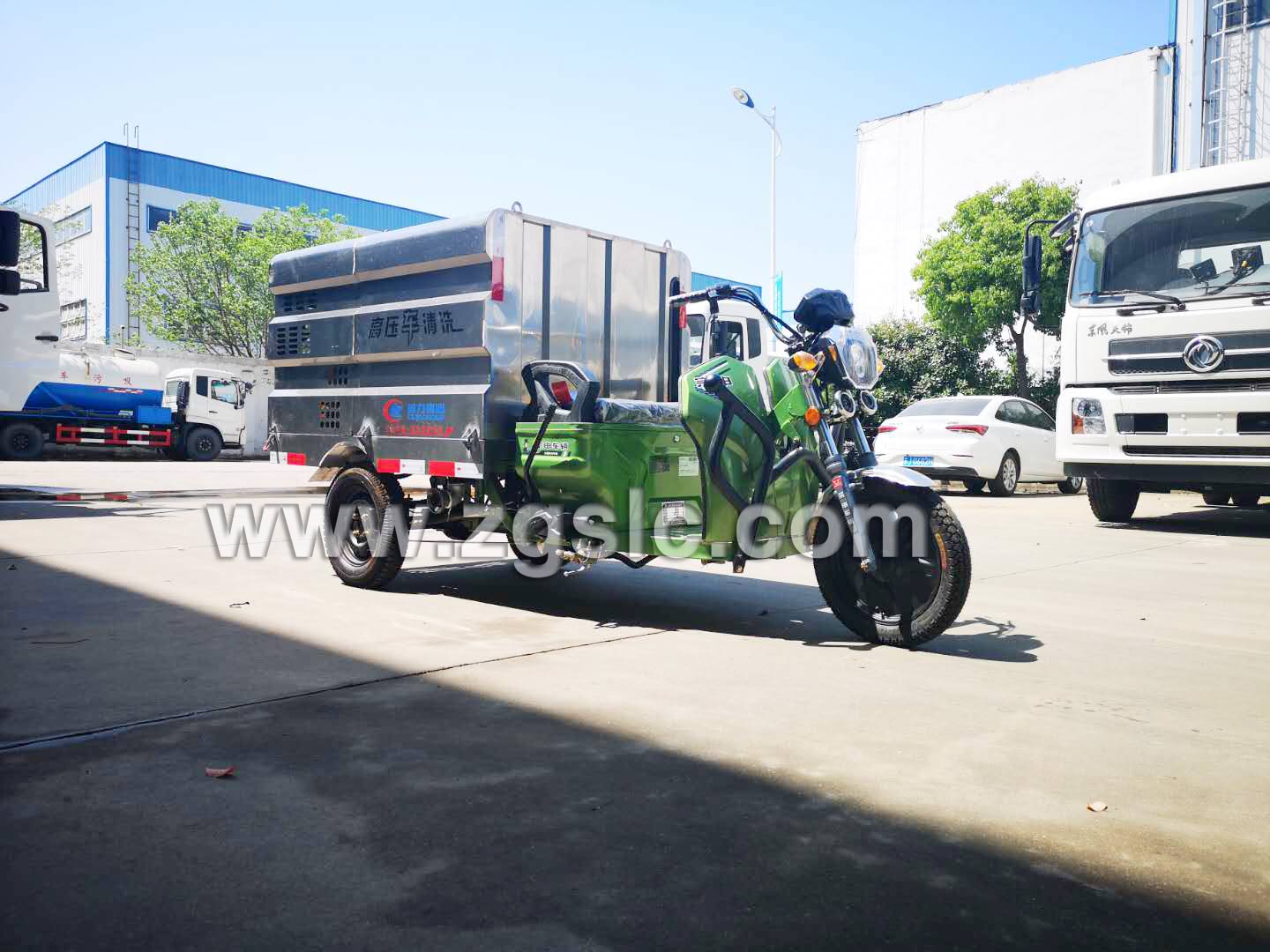 程力集團(tuán)電動(dòng)三輪高壓清洗車