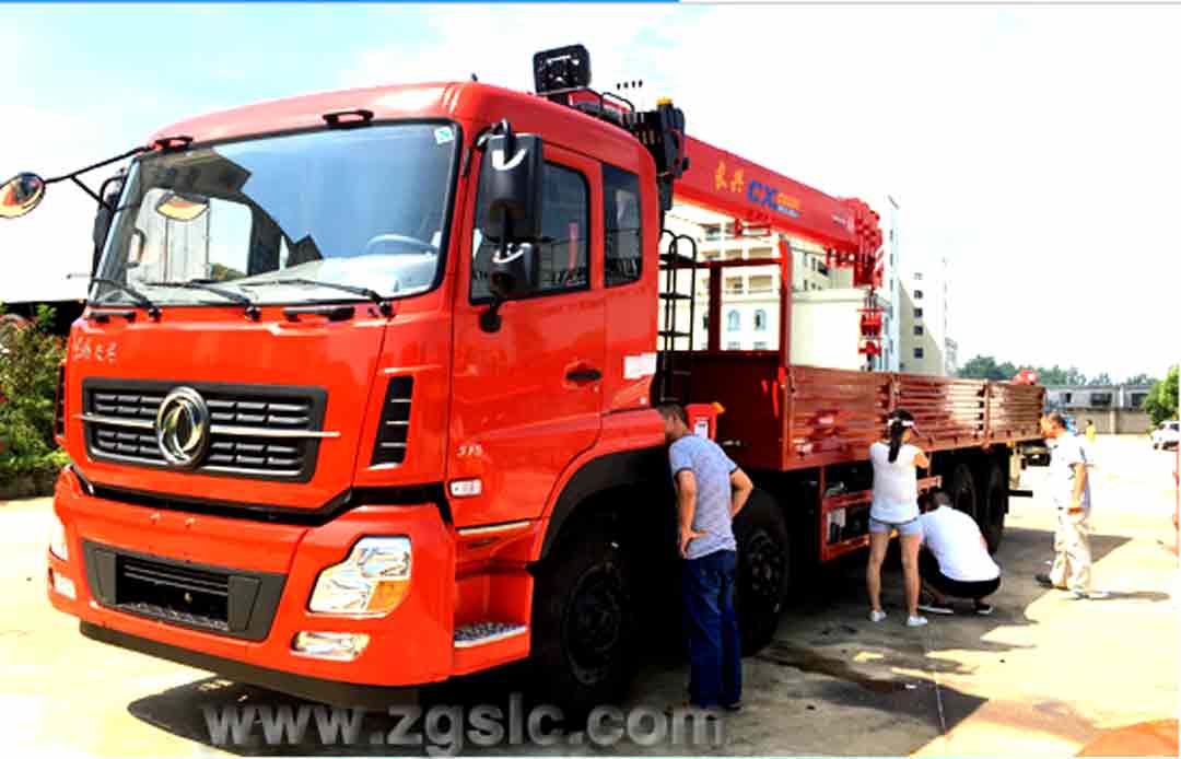 東風(fēng)天龍前四后八隨車吊_隨車吊哪里便宜？