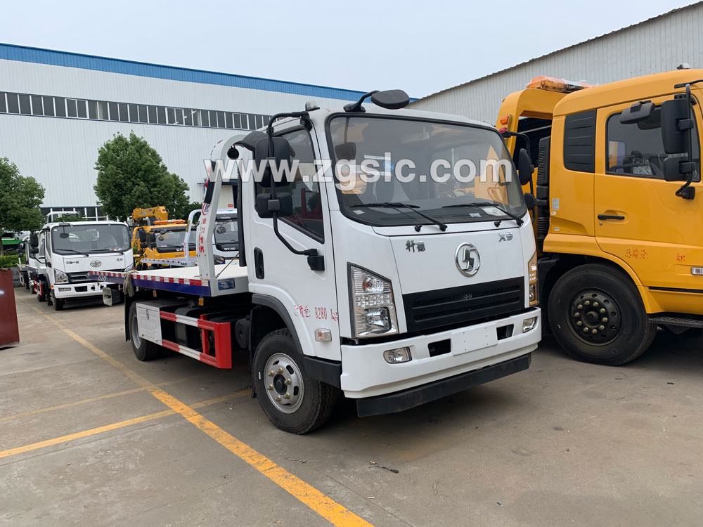 陜汽軒德一拖二清障車（國五）