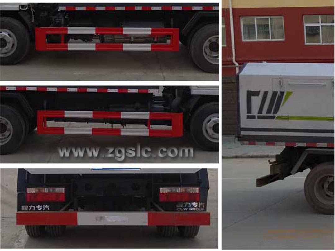 東風小多利卡密封式垃圾車_密封式垃圾車尺寸