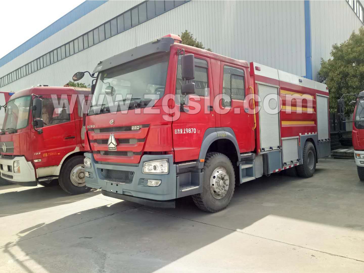 重汽豪沃干粉泡沫消防車(國五)-廠家價格 重汽豪沃干粉泡沫消防車(國五)-廠家價格