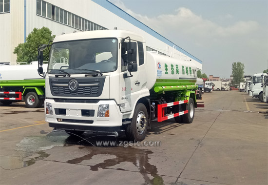 國六東風天錦14方灑水車圖片配置 國六東風天錦14方灑水車圖片配置